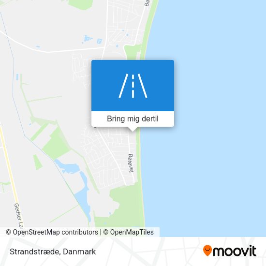 Strandstræde kort