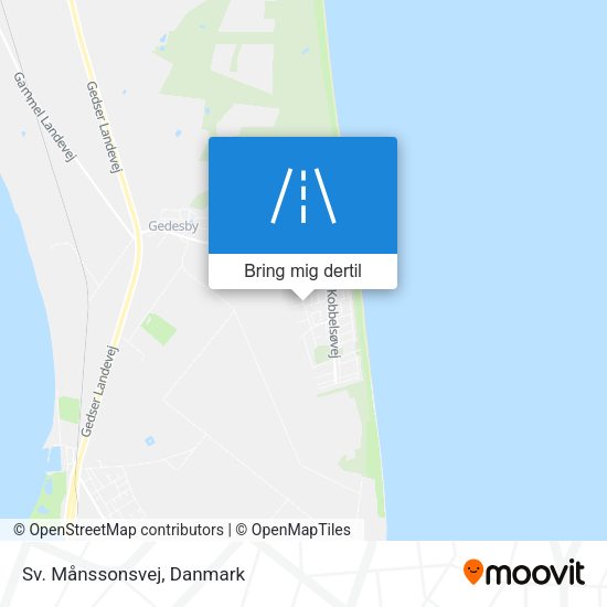 Sv. Månssonsvej kort