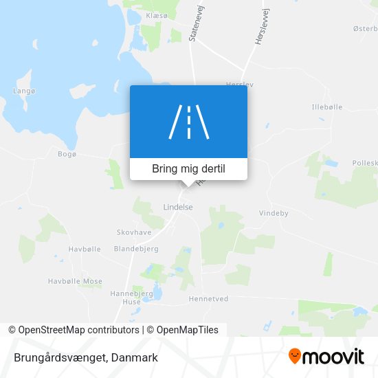 Brungårdsvænget kort