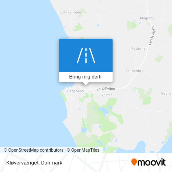 Kløvervænget kort