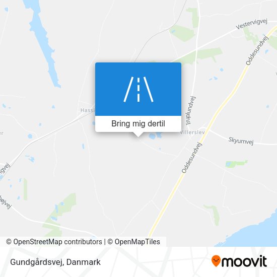 Gundgårdsvej kort
