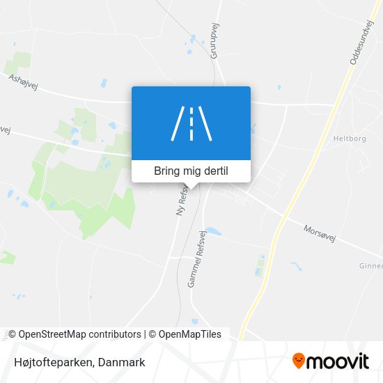 Højtofteparken kort