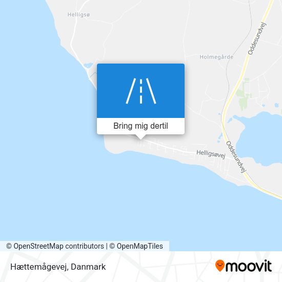 Hættemågevej kort