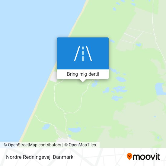 Nordre Redningsvej kort