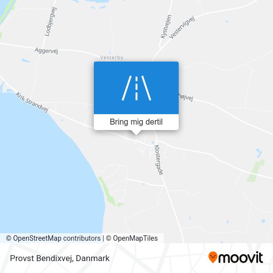 Provst Bendixvej kort