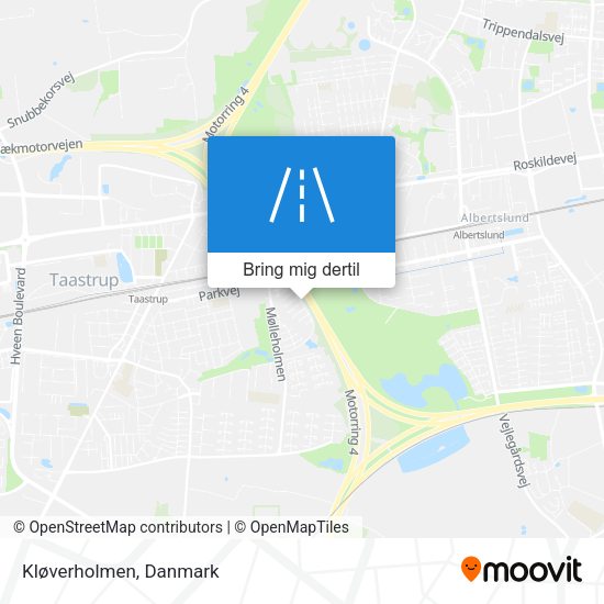 Kløverholmen kort