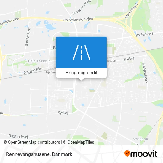 Rønnevangshusene kort