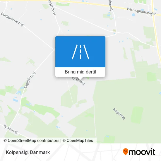 Kolpensig kort