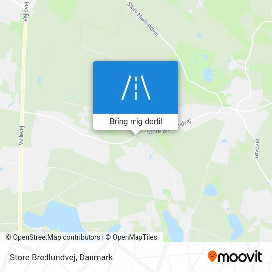 Store Bredlundvej kort