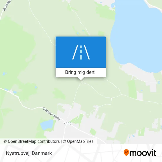 Nystrupvej kort