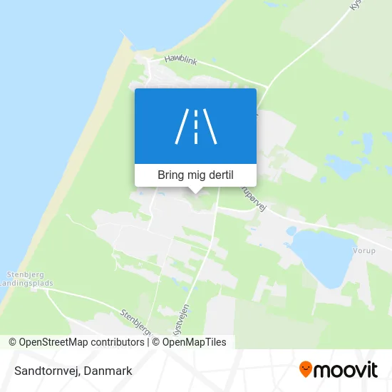 Sandtornvej kort