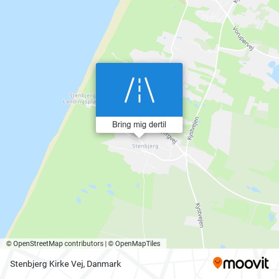 Stenbjerg Kirke Vej kort