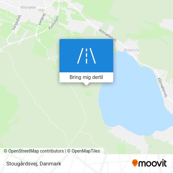 Stougårdsvej kort