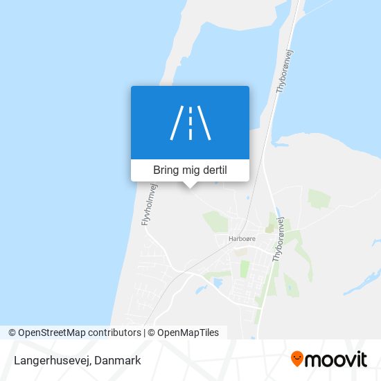 Langerhusevej kort