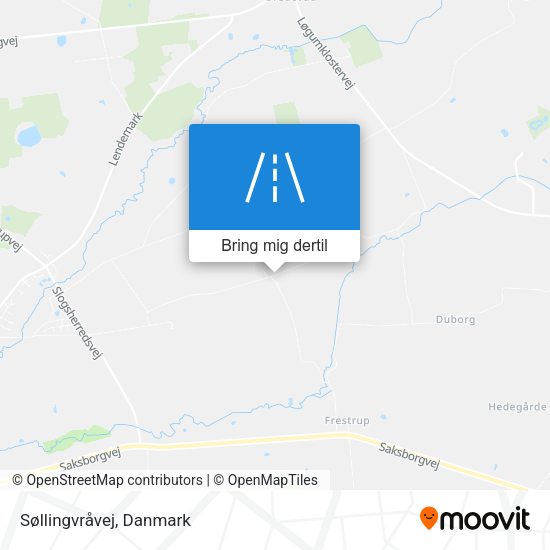 Søllingvråvej kort