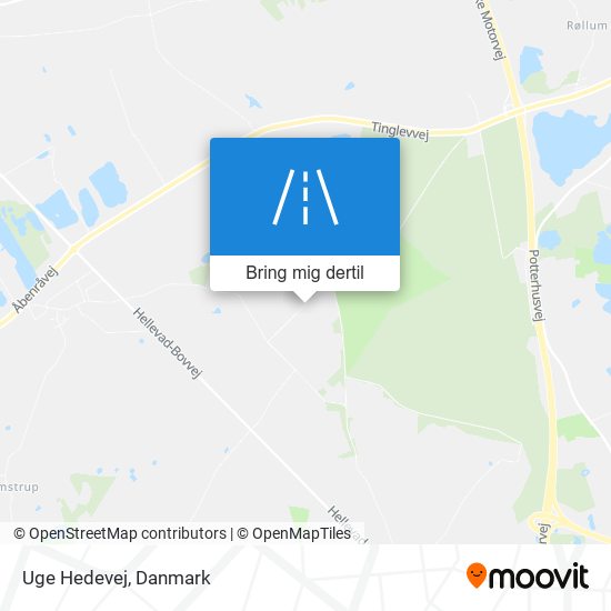 Uge Hedevej kort