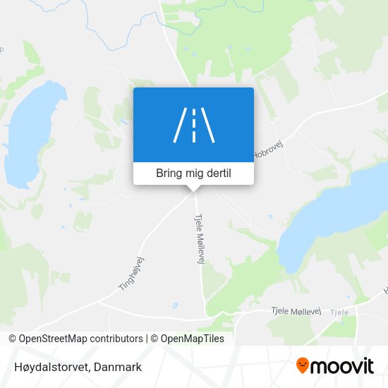 Høydalstorvet kort