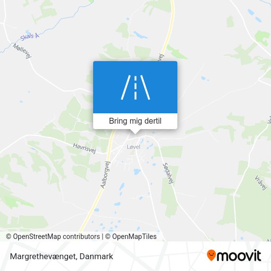 Margrethevænget kort