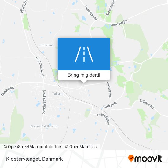 Klostervænget kort