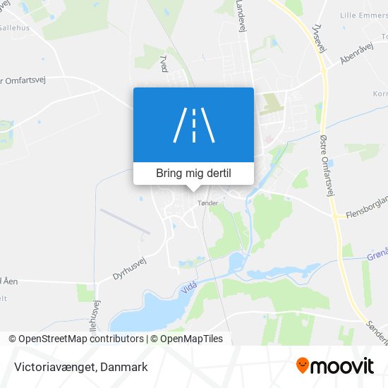 Victoriavænget kort