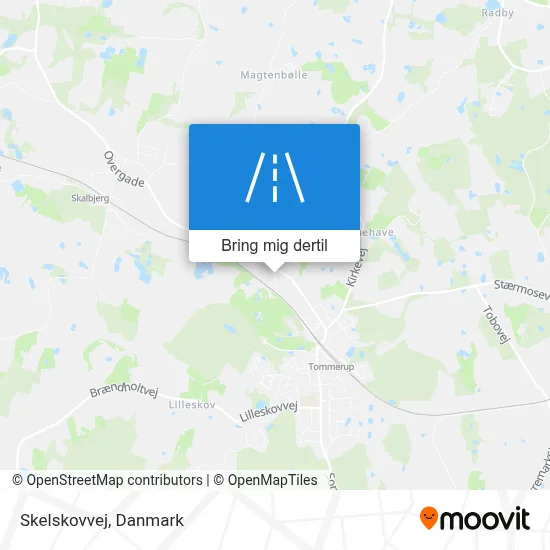 Skelskovvej kort