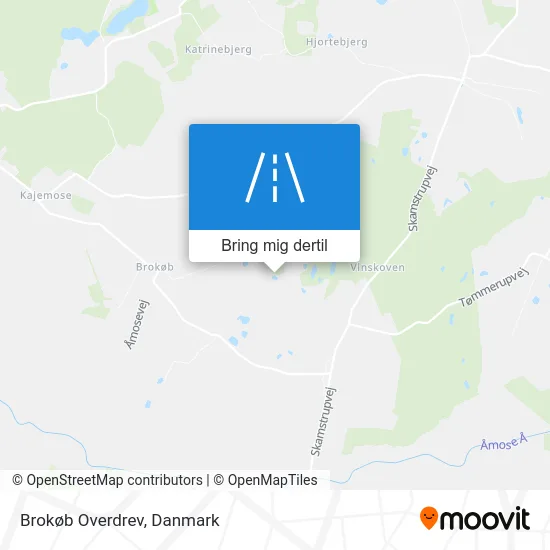 Brokøb Overdrev kort
