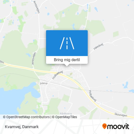 Kvamvej kort