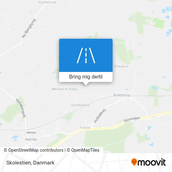 Skolestien kort