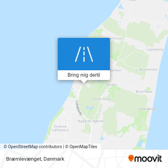 Bræmlevænget kort