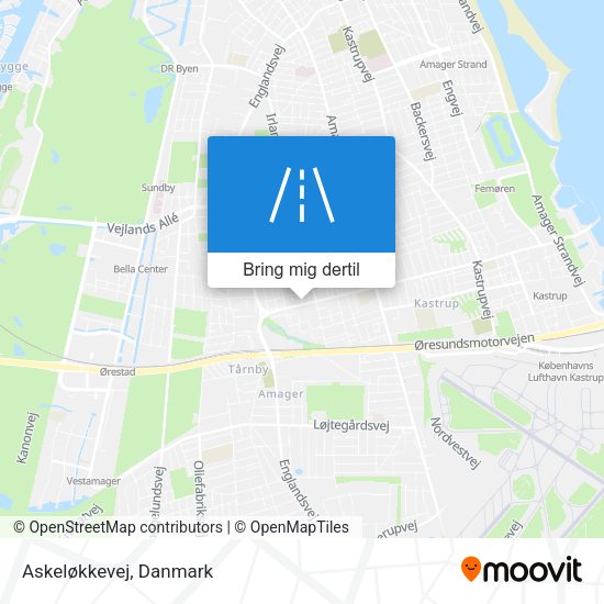 Askeløkkevej kort