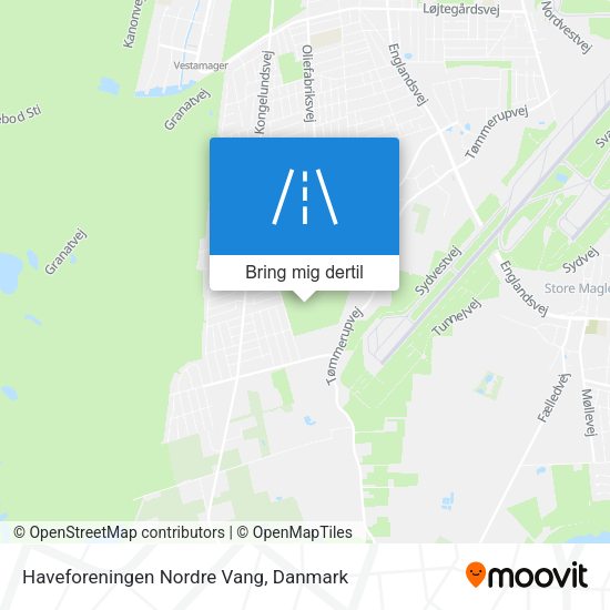 Haveforeningen Nordre Vang kort