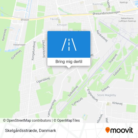 Skelgårdsstræde kort