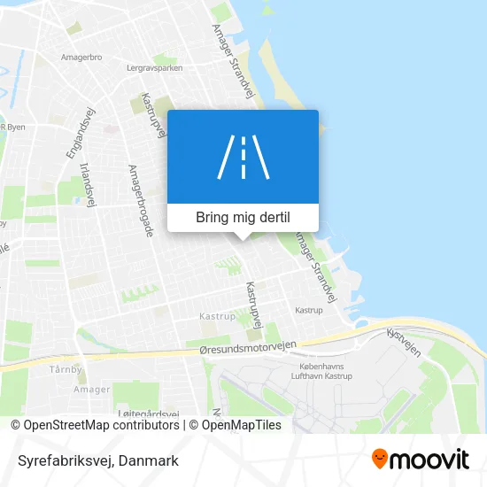 Syrefabriksvej kort