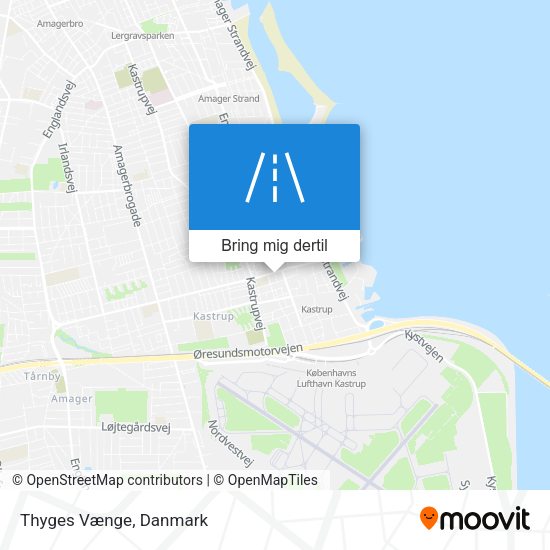 Thyges Vænge kort