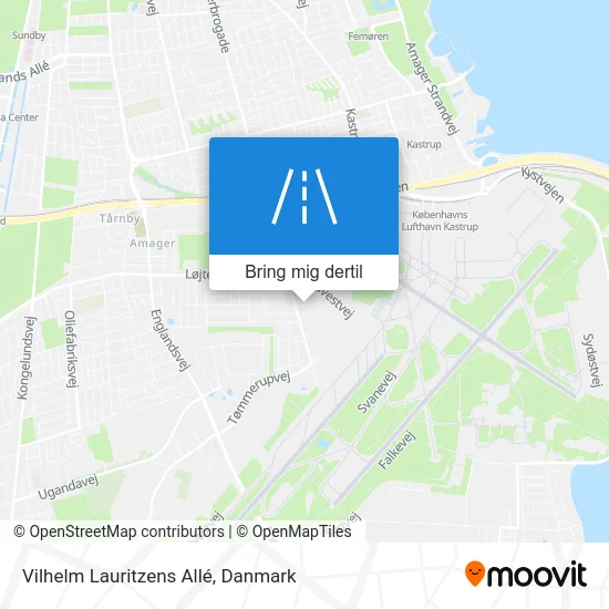 Vilhelm Lauritzens Allé kort