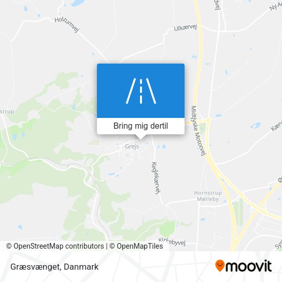 Græsvænget kort
