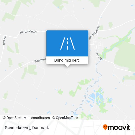 Sønderkærvej kort