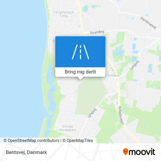 Bentsvej kort
