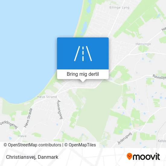 Christiansvej kort