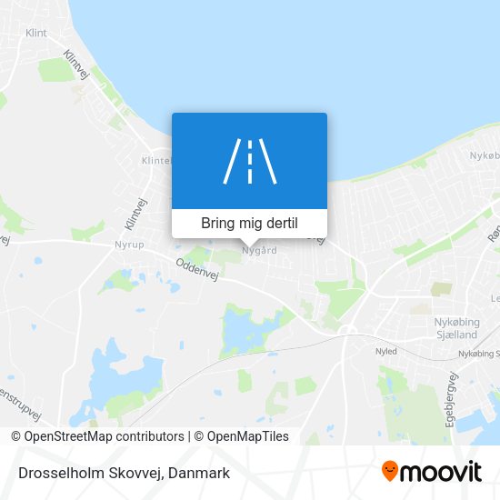 Drosselholm Skovvej kort