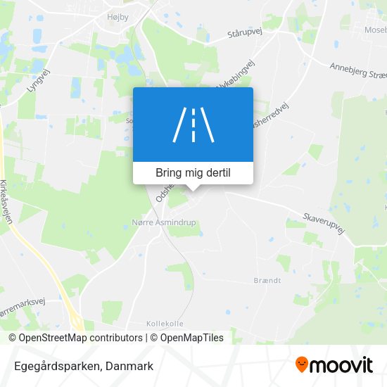 Egegårdsparken kort