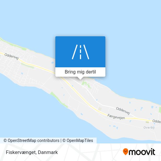 Fiskervænget kort