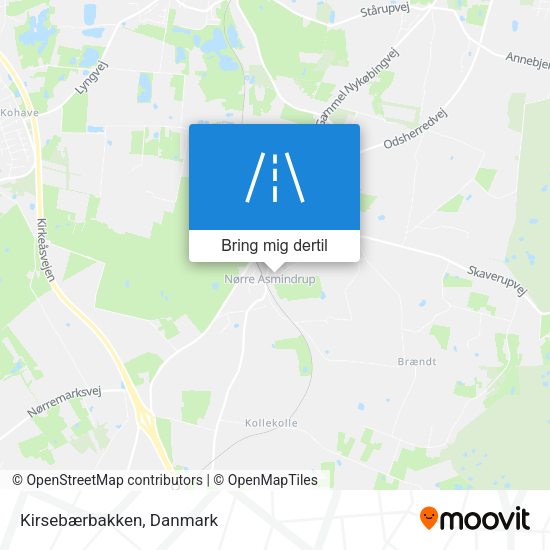 Kirsebærbakken kort