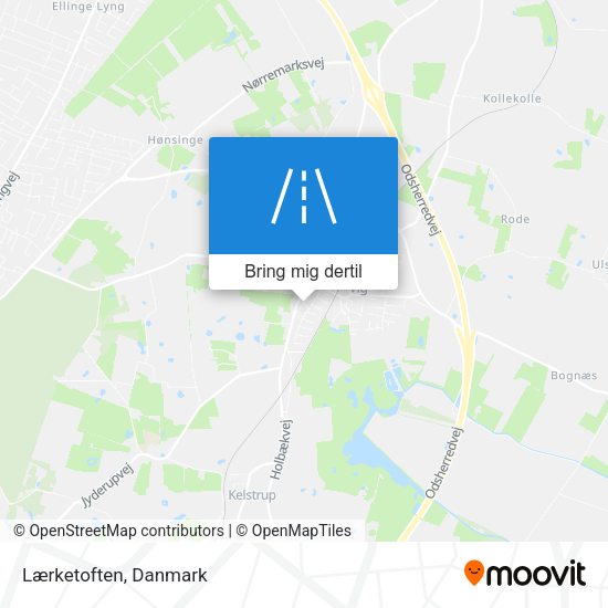 Lærketoften kort