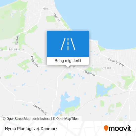 Nyrup Plantagevej kort