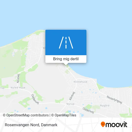 Rosenvangen Nord kort