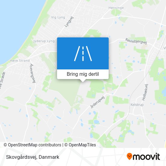 Skovgårdsvej kort