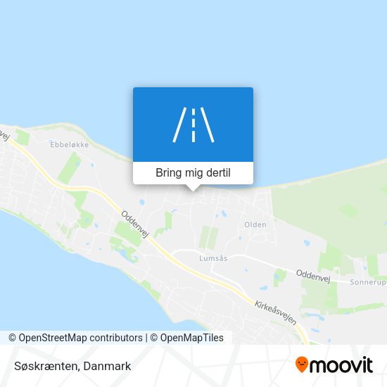 Søskrænten kort