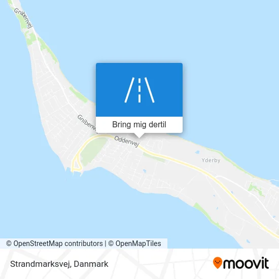 Strandmarksvej kort