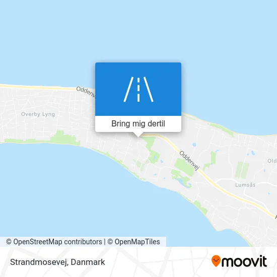 Strandmosevej kort